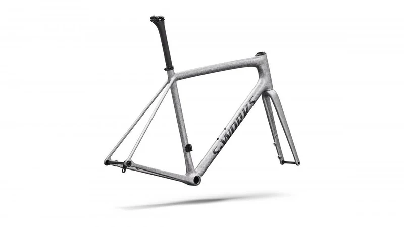 Specialized Aethos Rahmenset - Shadow Silver/Silver Dust/Black Pearl - Größe 61 - Rennrad