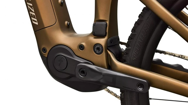 Specialized LEVO R COMP 29 Zoll E-Mountain Bike - Burnt Gold Metallic/Sandstone Metallic - Größe S4