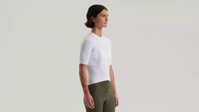 PRIME JERSEY SS WMN WHT XXL - Damen Kurzarm Radtrikot Weiß Größe XXL