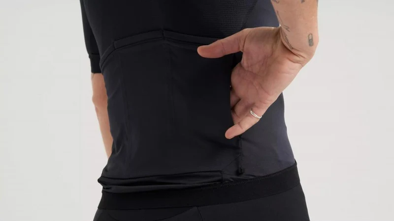 PRIME Jersey Damen Kurzarm Schwarz Größe L - Atmungsaktives Fahrradtrikot