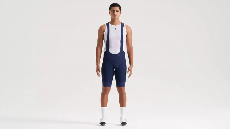 PRIME BIB SHORT MEN Deep Marine Blue XL - Premium Trägerhose für Herren - Bibshort