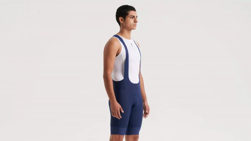 PRIME BIB SHORT MEN Deep Marine Blue XL - Premium Trägerhose für Herren - Bibshort