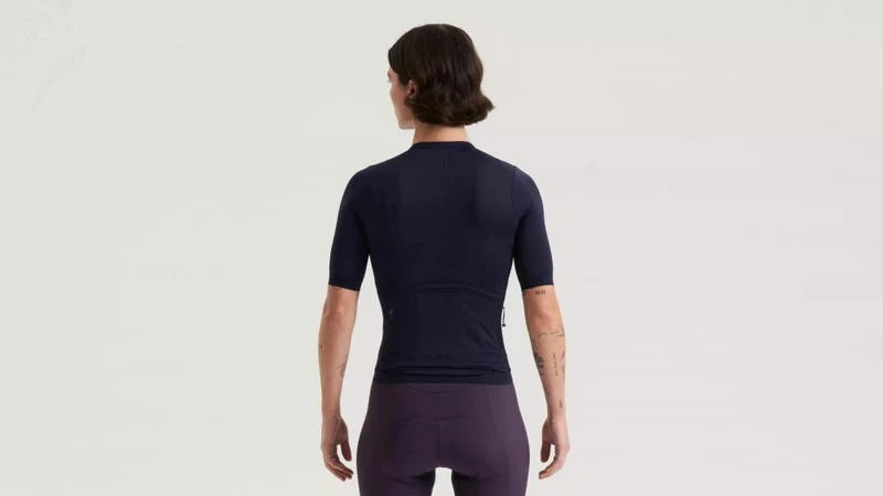 CRAFT Prime Jersey Kurzarm Damen Dunkelblau Größe S - Atmungsaktives Funktionsshirt - Trikot