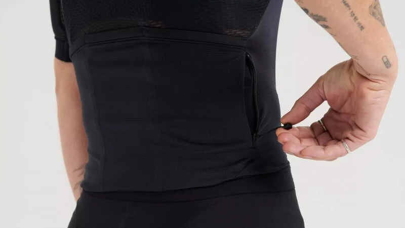 PRIME LT JERSEY SS WMN BLK M - Leichtes Damen Kurzarm Trikot Schwarz Größe M