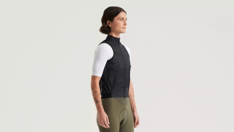 PRIME WIND VEST WMN BLK M - Bekleidung