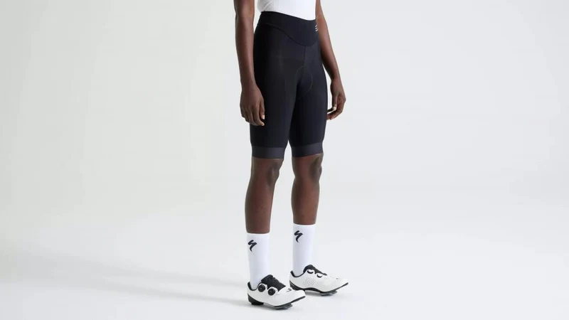 SBC Foundation Short Damen Schwarz - Kompression Sport Shorts für Training & Fitness - Bekleidung