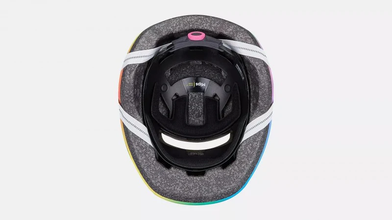 MIO 2 HLMT CE RAINBOW TDLR - Kinderhelm mit Regenbogen-Design