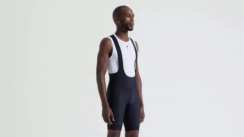 PRIME SWAT BIB SHORT MEN BLK S - Premium Herren Trägerhose Schwarz Größe S - Bekleidung