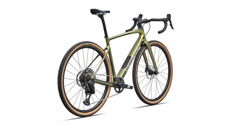 Specialized Diverge Comp Gravel Bike - Laurel Green Metallic/Gold Pearl - Rahmengröße 49 cm - Gravelbike