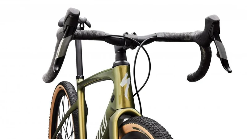 Specialized Diverge Comp Gravel Bike - Laurel Green Metallic/Gold Pearl - Rahmengröße 49 cm - Gravelbike