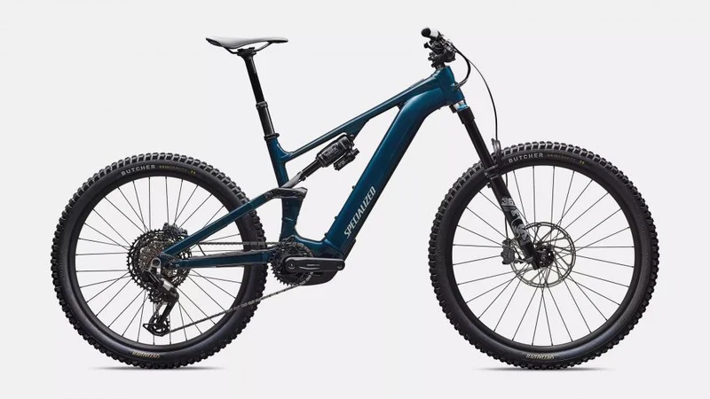 Specialized Levo Comp Alloy G4 E-MTB - Deep Lake Metallic/Dune White - Größe S4 - E-Mountain Bike