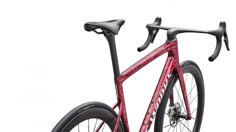 Specialized Tarmac SL8 SW AXS - Rennrad Rahmenset Red Sky/Shadow Silver/White 44cm - Unbekannt