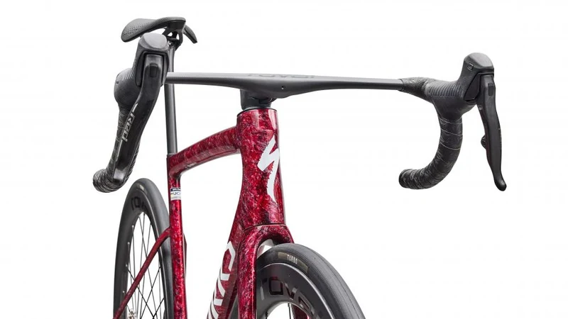 Specialized Tarmac SL8 SW AXS - Rennrad Rahmenset Red Sky/Shadow Silver/White 44cm - Unbekannt