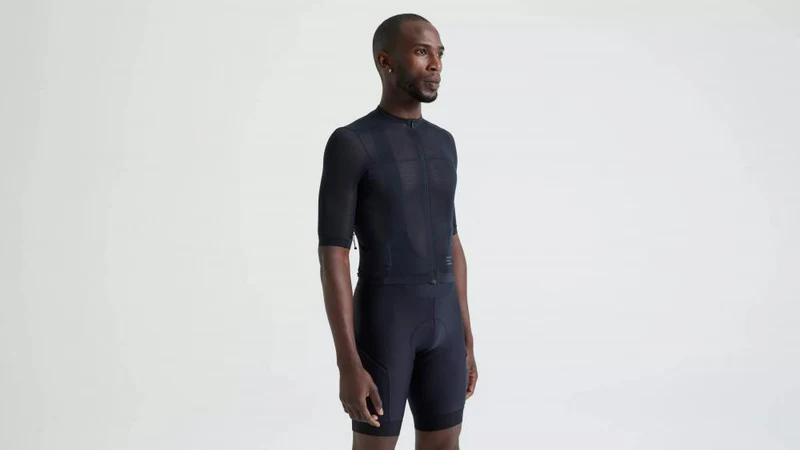 PRIME LT JERSEY SS MEN BLK XS - Leichtes Herren Kurzarm Trikot Schwarz Größe XS