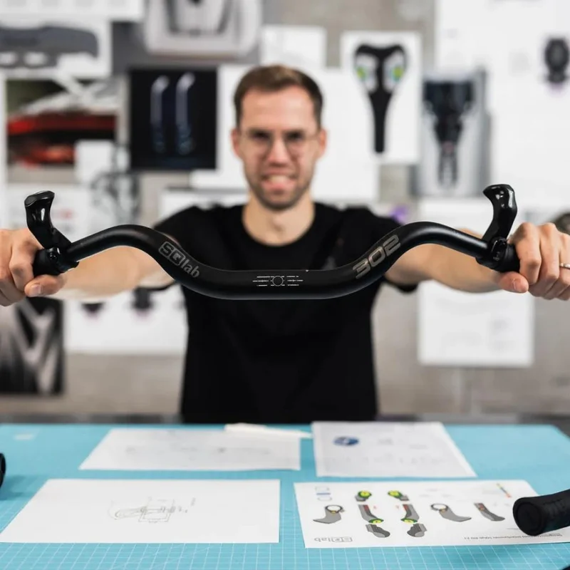 SQlab 702 2.0 S Ergonomischer Fahrradlenker - Komfort & Performance - Lenkergriffe