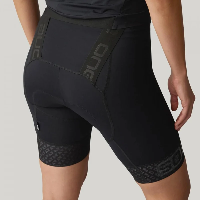 SQlab Shorts ONE12 2.0 Damen Fahrradhose - Größe 44/XXL - Schwarz - Bekleidung