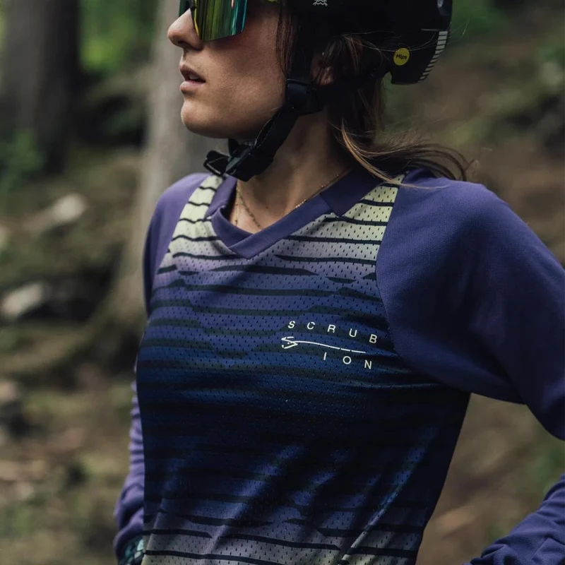 ION Bike ION MTB Jersey Long Sleeve Scrub Women 42/XL 47233-5024 - Radtrikot