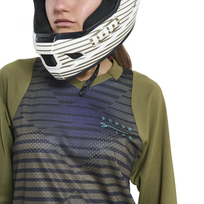 ION Bike ION MTB Jersey Long Sleeve Scrub Women 38/M 47233-5024 - MTB Jersey Langarm Scrub Damen