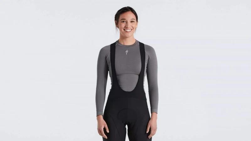 SEAMLESS BASELAYER LS WMN GRY L/XL - Bekleidung