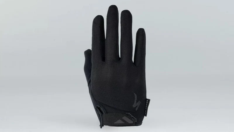 BG SPORT GEL GLOVE LF BLK S - Fahrradhandschuhe Langfinger mit Gelpolster Schwarz Größe S - Bekleidung