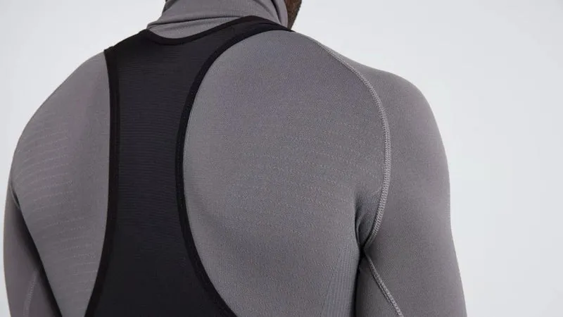 SEAMLESS ROLL NECK BASELAYER LS MEN GRY S/M - Bekleidung