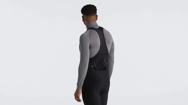 SEAMLESS ROLL NECK BASELAYER LS MEN GRY S/M - Bekleidung
