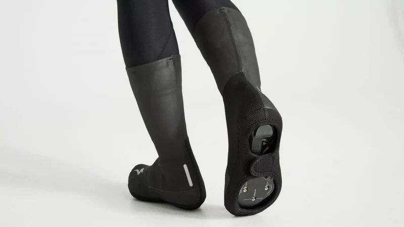 Neopren Überschuhe Schwarz XL/XXL - Wasserdichte Schuhüberzieher für Radsport & Outdoor - Schutzblech