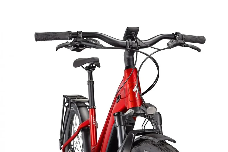 VADO 5.0 ST NB E-Bike in Red Tint/Silver Reflective - Größe L - E-City Bike