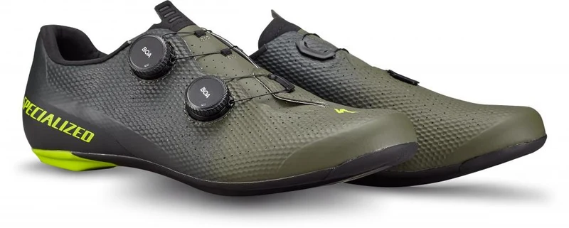 Specialized TORCH 3.0 RD Schuh 44 OAK GREEN/MOSS GREEN/LIMESTONE - leistungsstarker Rennradschuh