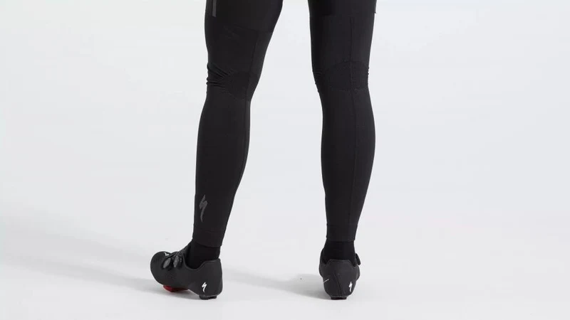 SEAMLESS LEG WARMER BLK XL/XXL - Nahtlose Beinwärmer Schwarz - Bekleidung