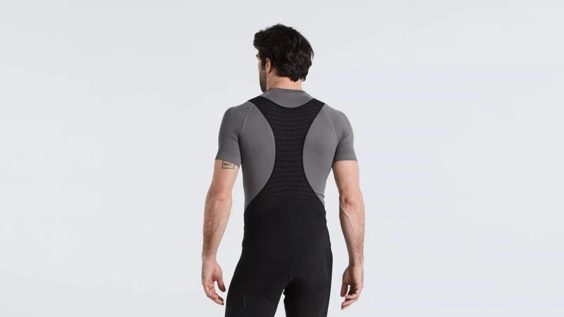 SEAMLESS BASELAYER SS MEN GRY S/M - Bekleidung