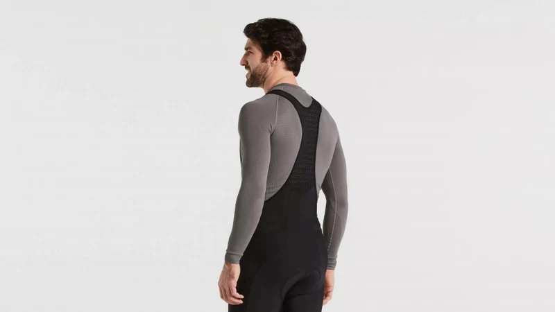SEAMLESS BASELAYER LS MEN GRY L/XL - Nahtlose Funktionsunterwäsche Langarm Herren Grau - Bekleidung