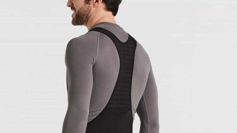SEAMLESS BASELAYER LS MEN GRY L/XL - Nahtlose Funktionsunterwäsche Langarm Herren Grau - Bekleidung