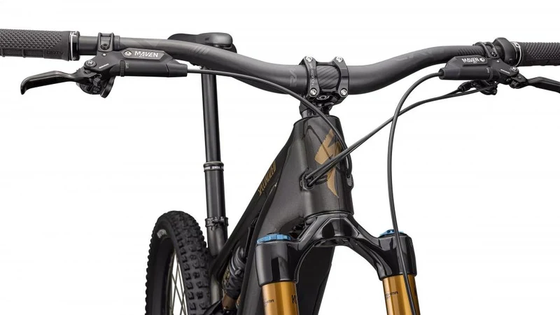 Specialized Levo Pro Carbon G4 E-MTB - Metall Obsidian/Burnt Gold Metallic - E-Mountain Bike