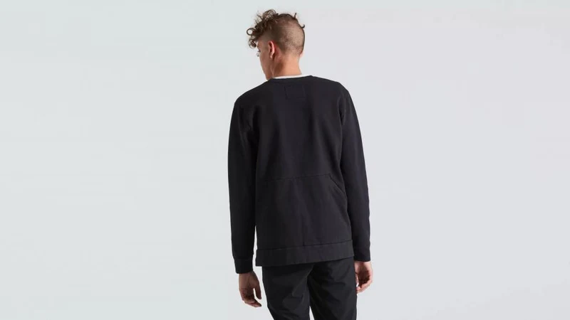 LEGACY CREWNECK LS MEN BLK S - Langarm Herren Sweatshirt Schwarz Größe S - Langarmshirt