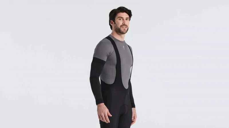 SEAMLESS ARM WARMER BLK M/L - Armwärmer - Bekleidung