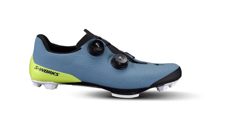 Specialized S-Works Recon MTB Schuh Grau/Blau Größe 37 - XC- und Gravel-Rennschuh