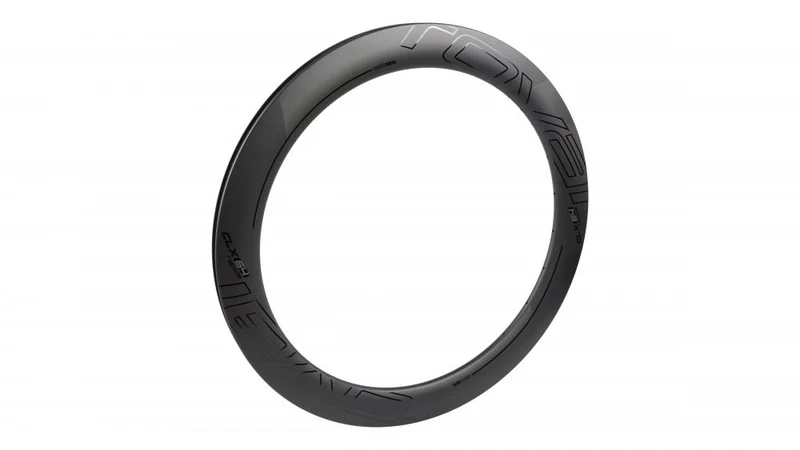 Roval CLX 64 Disc Felge - 24H Hinterrad - Satin Carbon/Gloss Black - Felgenbremsbelag