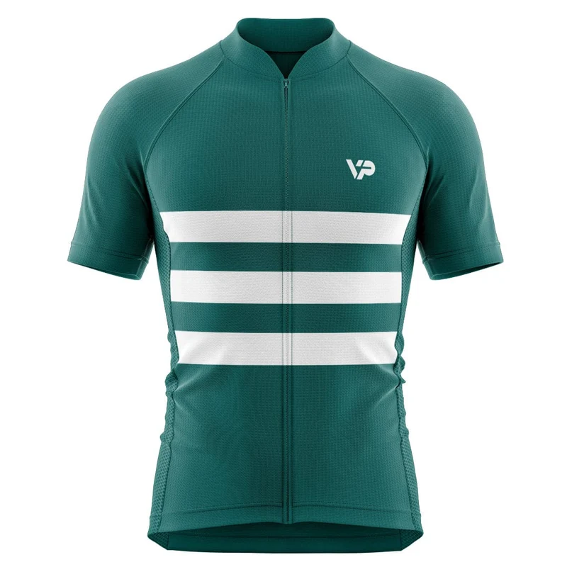 Dark Green Cycling Jersey