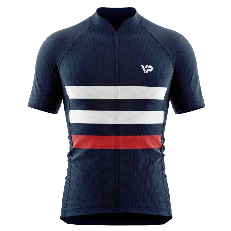 Dark Blue Cycling Jersey