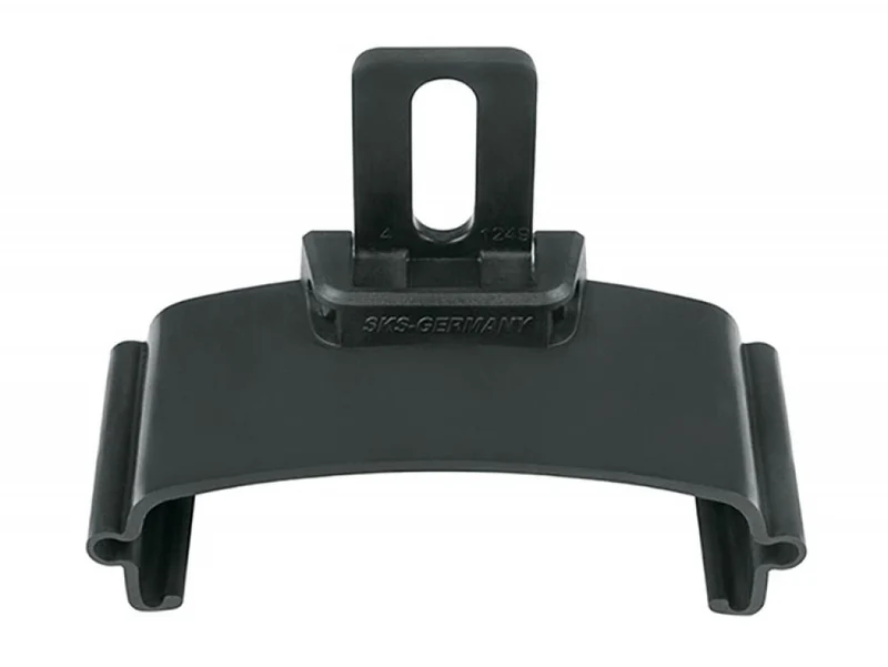 SKS Bluemels Schiebebrücke Style 65: Kunststoffhalterung für 27,5"-29" Schutzbleche, 65 mm breit, flexibel montierbar, sorgt für Stabilität am Hinterrad