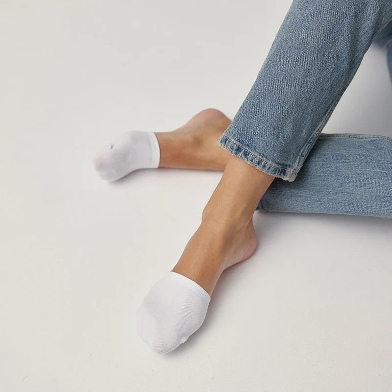 Vorfuß Socken | Weiß