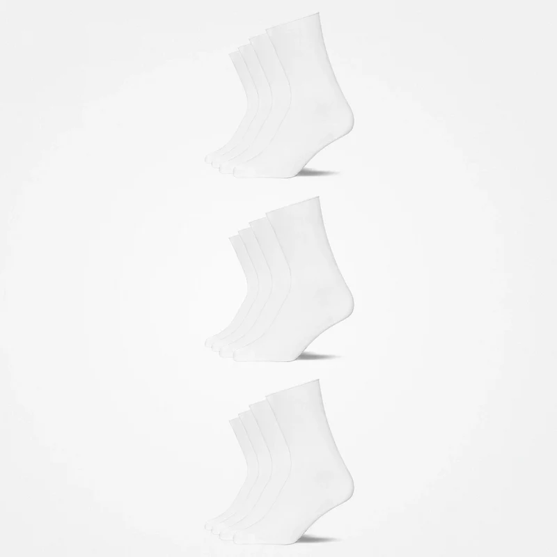 Klassische Damen Socken | Weiß
