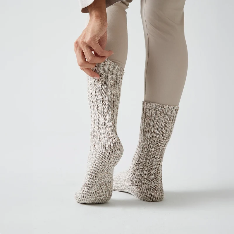 Norweger Socken | Mix (Offwhite/Braun)