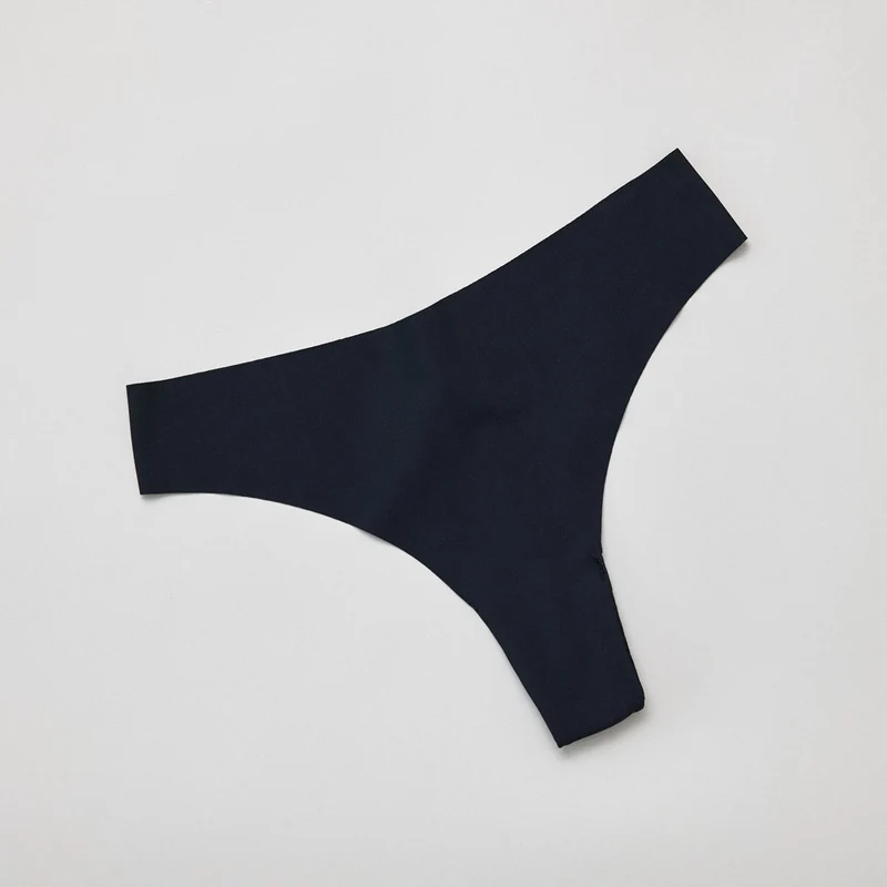 Tangas Seamless | Schwarz