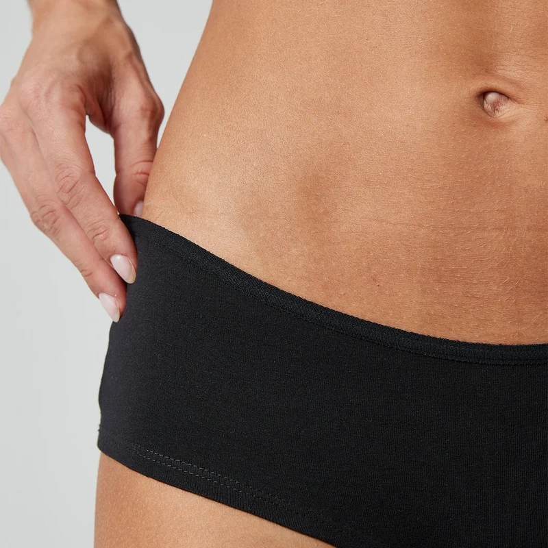 Hipster Panties | Mix (Weiß/Hellgrau/Schwarz)