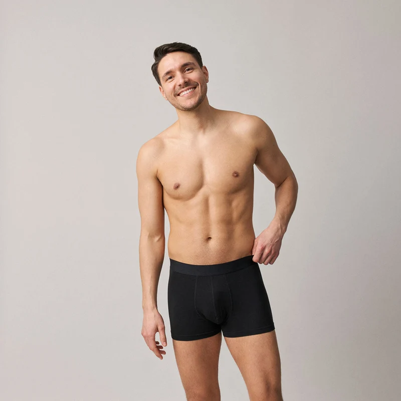 Boxershorts ohne Logo | Mix (Rot/Olive/Blau)