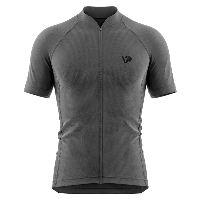 Grey Cycling Jersey
