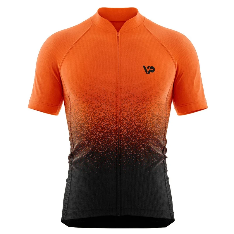 Orange Gradient Cycling Jersey