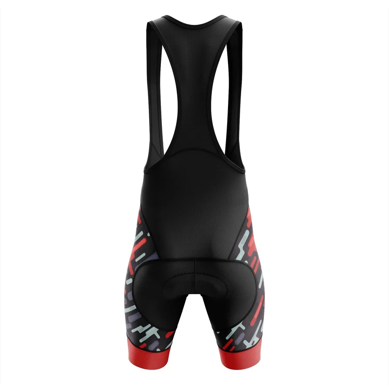 Red Pattern Cycling Kit